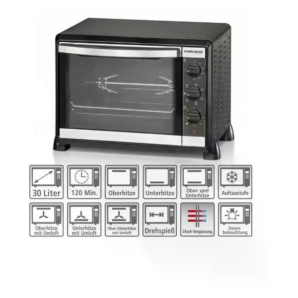 Мини-печь ROMMELSBACHER BG 1550