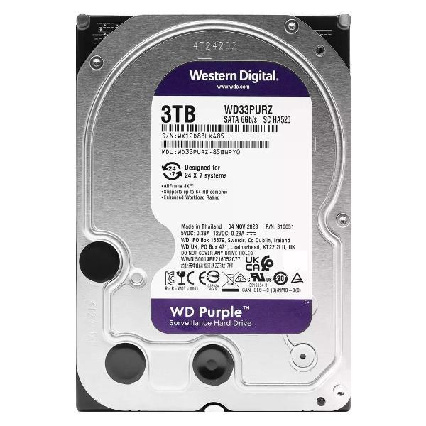 Внутренний диск HDD WD WD33PURZ