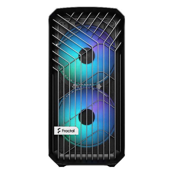 Корпус для компьютера Fractal Design Torrent Compact RGB TG Light Tint черный