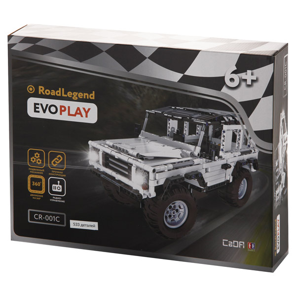 Радиоуправляемая модель-конструктор EvoPlay Off-road Warrior