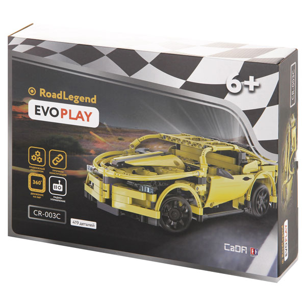 Радиоуправляемая модель-конструктор EvoPlay Hornet sport car