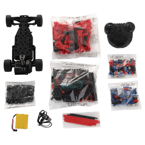 Радиоуправляемая модель-конструктор EvoPlay Red Storm