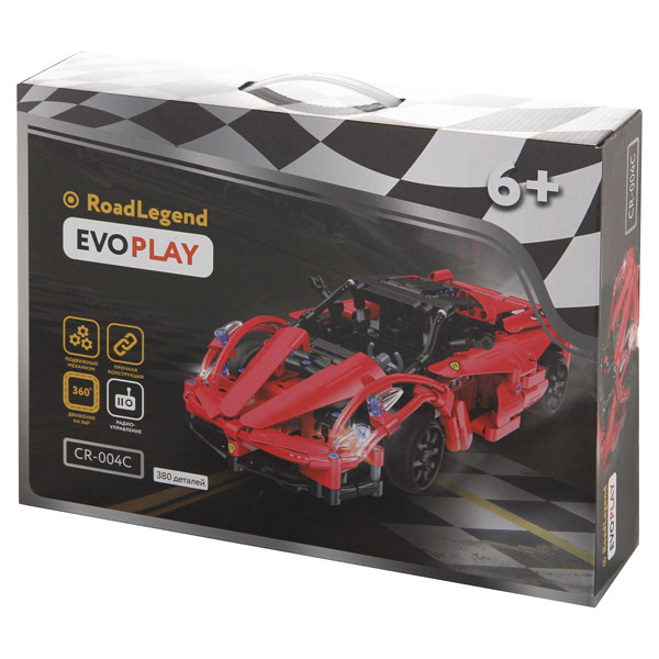 Радиоуправляемая модель-конструктор EvoPlay Red Storm