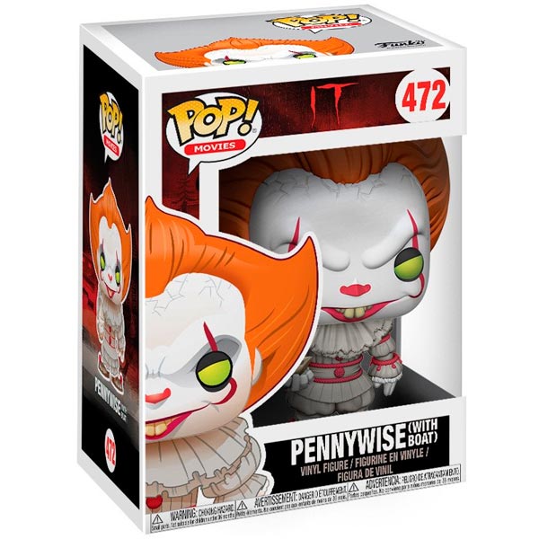 Фигурка Funko POP! Vinyl: Movies: IT: Pennywise w/ Boat