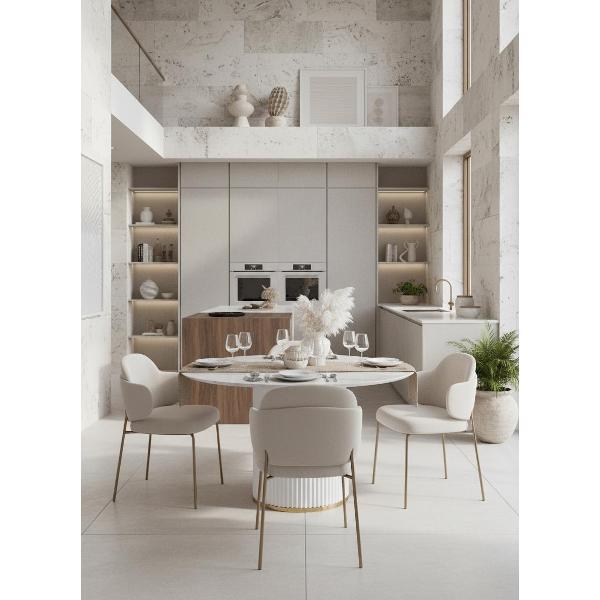 Стол обеденный Любимый дом Монте белый