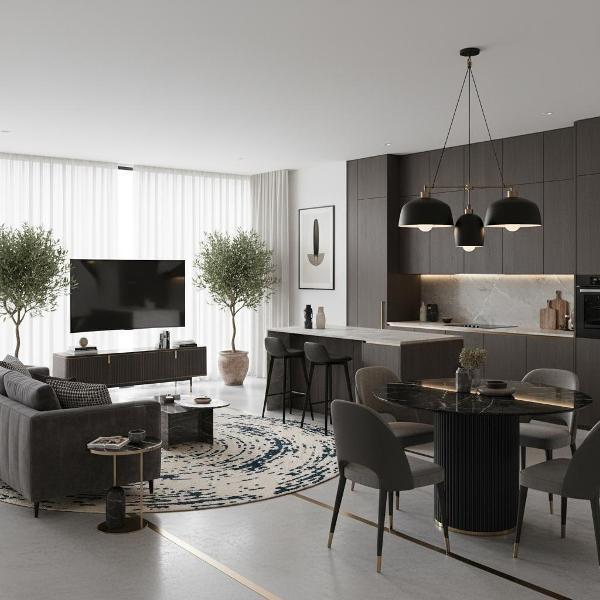 Стол обеденный Любимый дом Монте черный