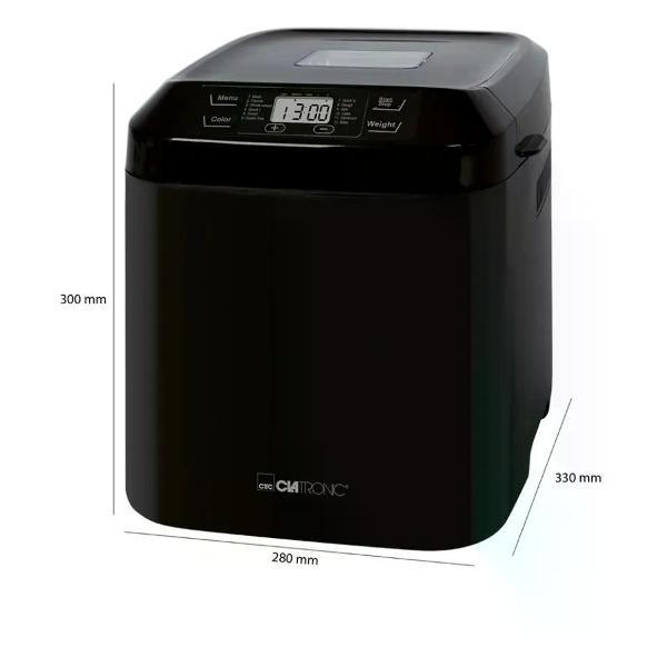 Хлебопечь CLATRONIC BBA 3774 schwarz