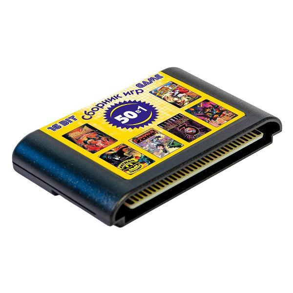 Видеоигра Mega Drive 16B12 Fighting 50in1