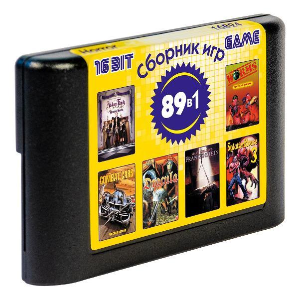 Видеоигра Mega Drive 16B24 Horror 89in1