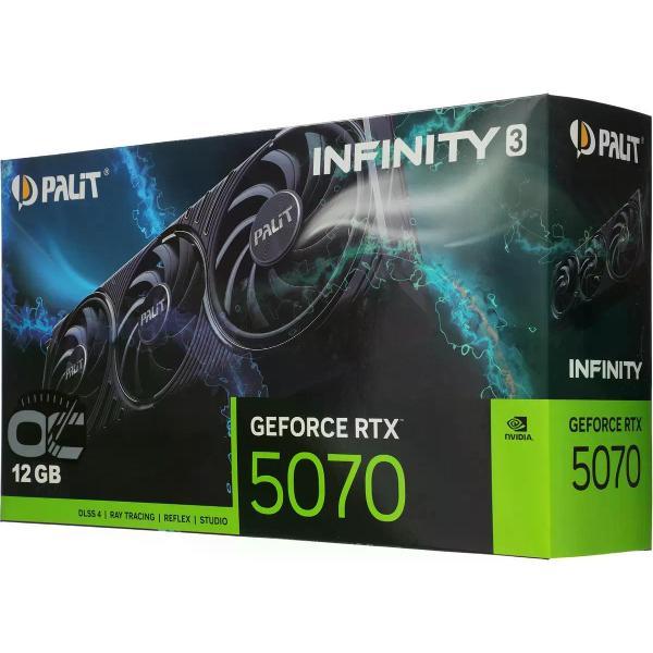 Видеокарта Palit RTX5070 INFINITY 3 OC 12GB GDDR7