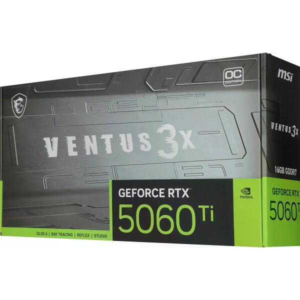 Видеокарта MSI RTX5060Ti VENTUS 3X OC 16GB GDDR7