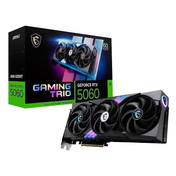 Видеокарта MSI GeForce RTX 5060 8G GAMING TRIO OC фото