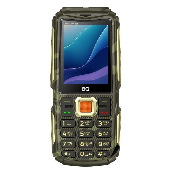 Смартфоны, планшеты, мобильные телефоны BQ 2430L Tank Connect Camouflage+Gold