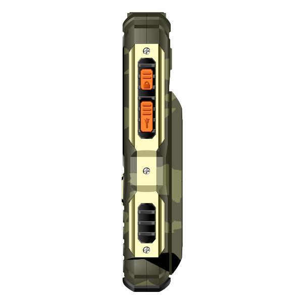 Смартфоны, планшеты, мобильные телефоны BQ 2430L Tank Connect Camouflage+Gold