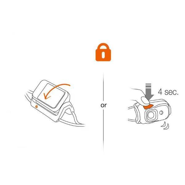 Фонарь налобный Petzl Bindi синий
