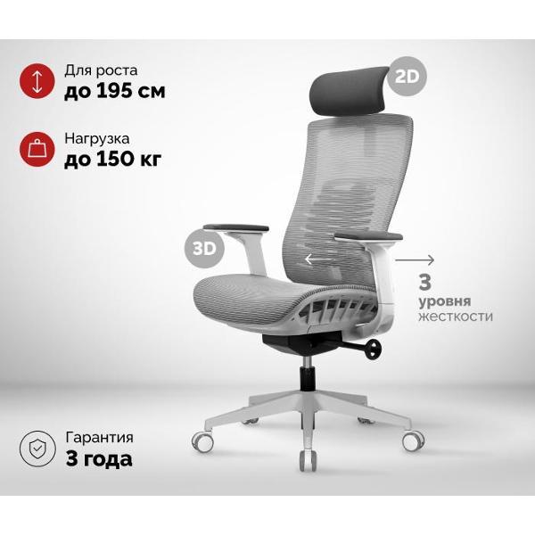 Кресло компьютерное SPARX FT-1 Raze Plus белый