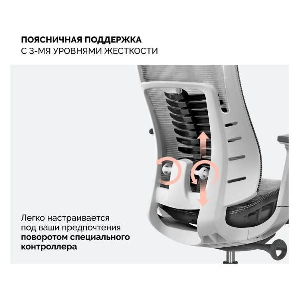 Кресло компьютерное SPARX FT-1 Raze Plus белый