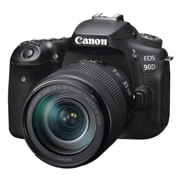 Фотоаппарат зеркальный Canon EOS 90D Kit 18-135 IS USM