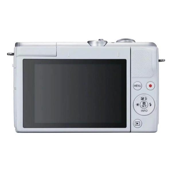Фотоаппарат беззеркальный Canon EOS M200 kit EF-M 15-45mm f/3.5-6.3 IS STM, белый