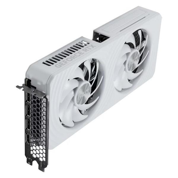 Видеокарта Palit RTX5060Ti WHITE OC 8GB GDDR7 128bit 3xDP HDMI 2FA