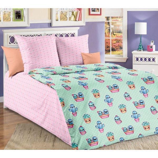 Набор постельного белья Ивановотекстиль Кактусы (1024)