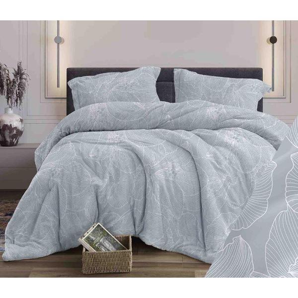 Набор постельного белья Ивановотекстиль Вернисаж светло-серый (30014)