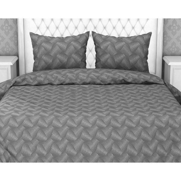 Набор постельного белья Ивановотекстиль Иллюзия серый (30014)