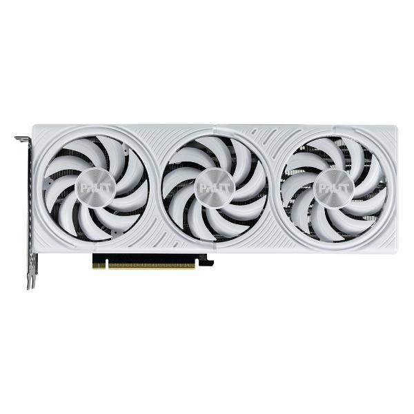 Видеокарта Palit RTX5070 WHITE OC 12GB GDDR7 192bit 3xDP HDMI 3FAN