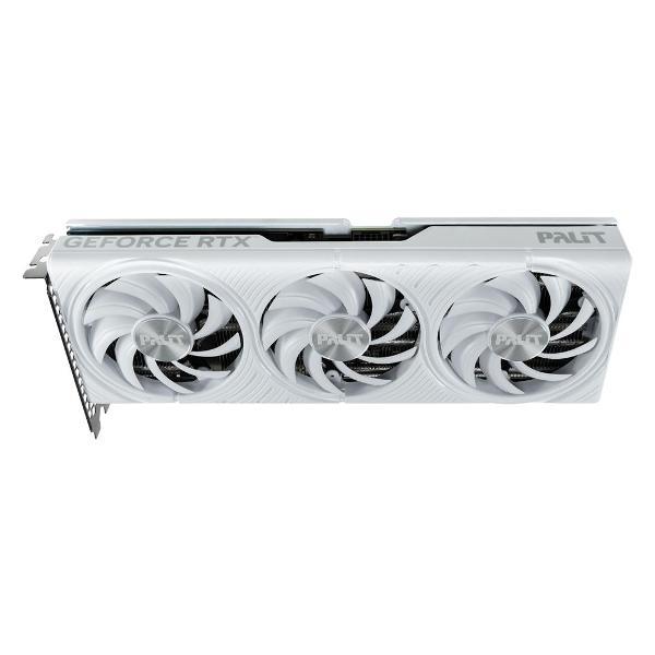 Видеокарта Palit RTX5070 WHITE OC 12GB GDDR7 192bit 3xDP HDMI 3FAN