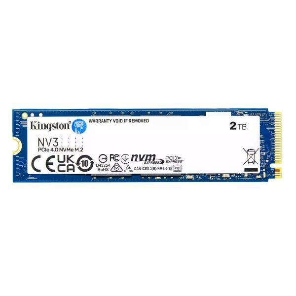 Внутренний диск SSD Kingston PCIe 4.0 x4 2TB SNV3S/2000G NV3 M.2 2280