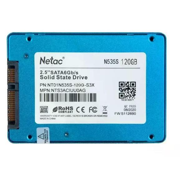 Внутренний диск SSD Netac SATA-III 240GB NT01N535S-240G-S3X N535S 2.5"