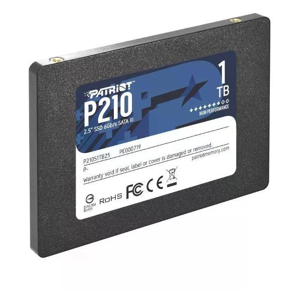 Внутренний диск SSD Patriot SATA-III 1TB P210S1TB25 P210 2.5"