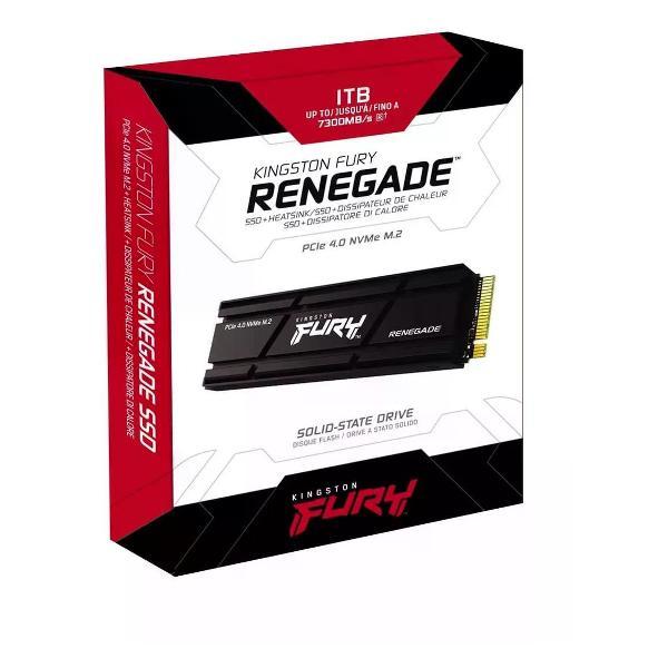 Внутренний диск SSD Kingston PCIe 4.0 x4 1TB SFYRSK/1000G Fury Renegade M.2 22
