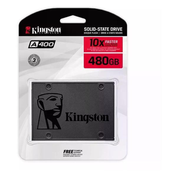 Внутренний диск SSD Kingston SATA-III 480GB SA400S37/480G A400 2.5"