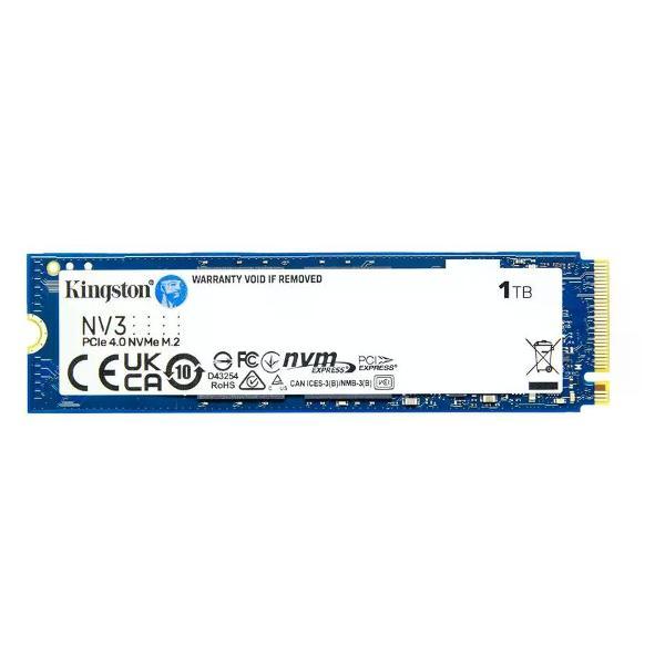 Внутренний диск SSD Kingston PCIe 4.0 x4 1TB SNV3S/1000G NV3 M.2 2280