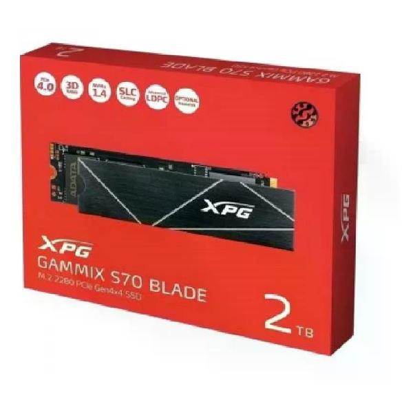 Внутренний диск SSD &nbsp;A-DATA PCIe 4.0 x4 2TB AGAMMIXS70B-2T-CS XPG Gammix S70