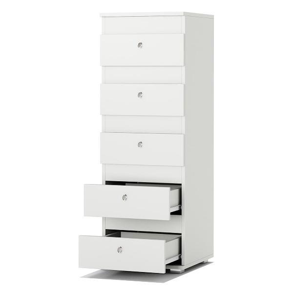 Комод Шарм-Дизайн Шарм 5 400х400х1150 Белый