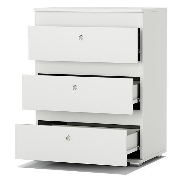 Комод Шарм-Дизайн Шарм 3 600х400х800 Белый