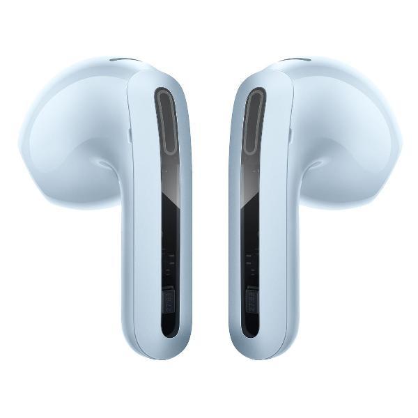 Наушники Bluetooth TWS Redmi Buds 6 Active, прозрачно-синие