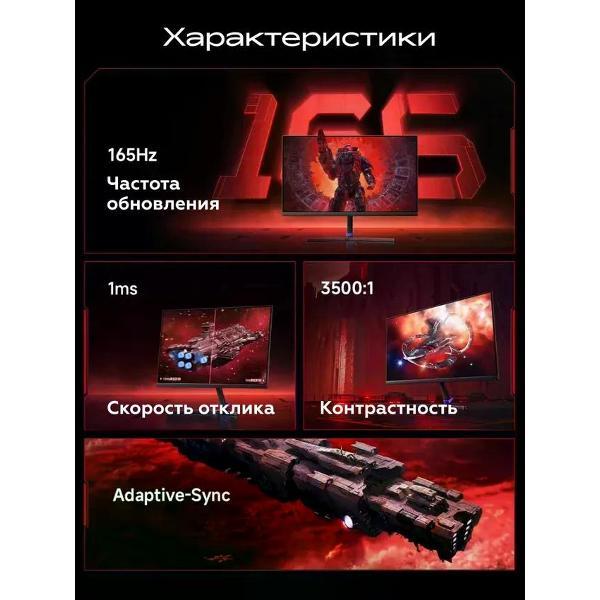 Монитор Redmi 23,8" G24 165HZ (A24FAA-RG)