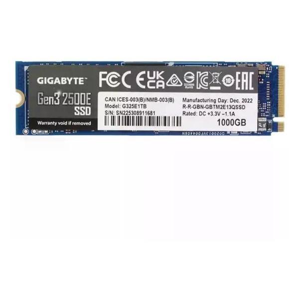 Внутренний диск SSD GIGABYTE 1TB G325E1TB M.2 NVMe PCIe 3.0 фото