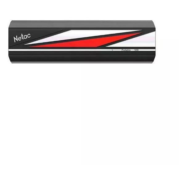 Внешний диск SSD Netac USB-C 512GB NT01ZX20L-512G-32BK ZX20L черный