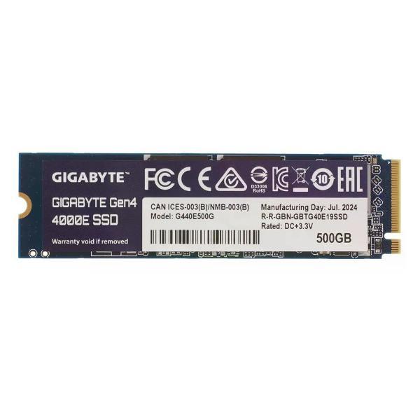 Внутренний диск SSD GIGABYTE 500GB G440E500G PCI Express 4.0x4
