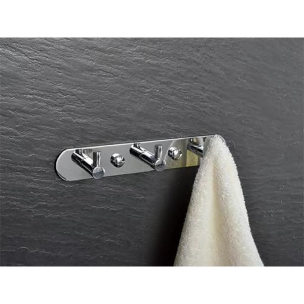 Пропитка для одежды Fixsen 3 крючка Hotel хром