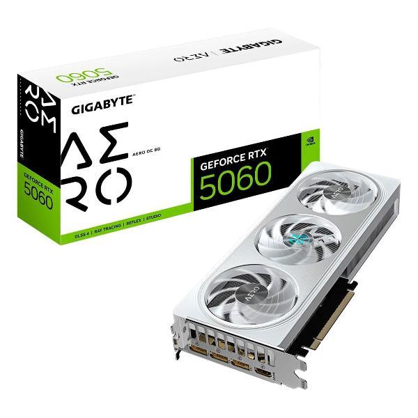 Видеокарта GIGABYTE GeForce RTX 5060 AERO OC 8GB фото