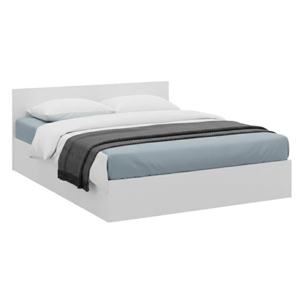 Кровать СМ КР 1600х2000, Белый гладкий