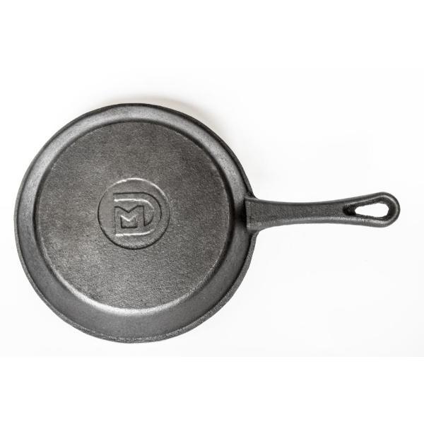 Сковорода Davr Metall 200х40 мм с литой ручкой