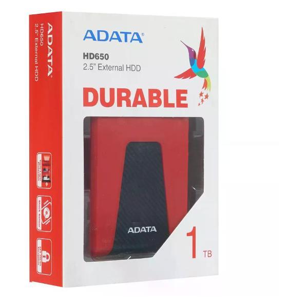 Внешний диск SSD &nbsp;A-DATA HD650 1 ТБ 2.5" 5400 rpm USB 3.2 Gen 1 Type-A