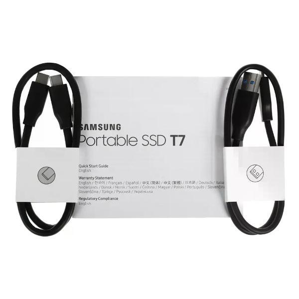 Внешний диск SSD SAMSUNG T7 1 Тб MU-PC1T0T/WW Type-C