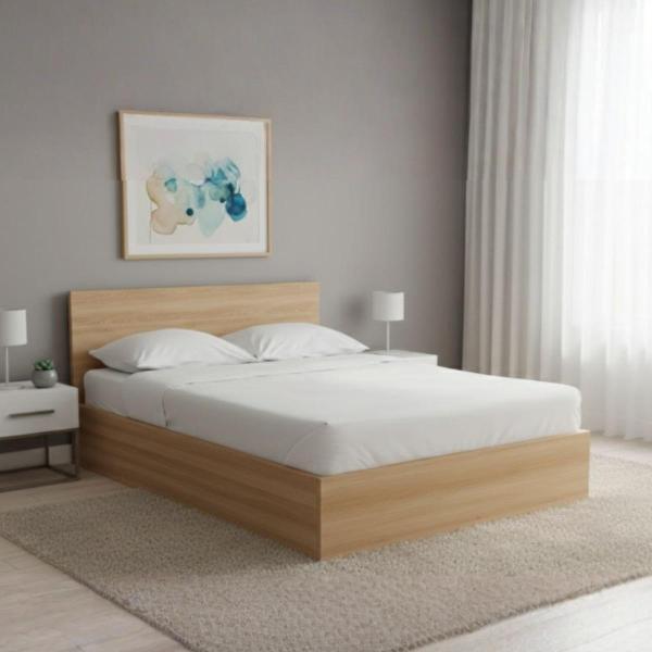 Кровать СМ КР 1400х2000, Дуб сонома